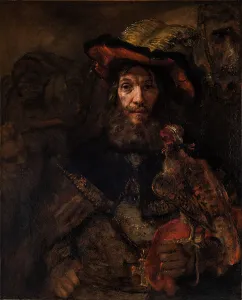 The Knight with the Falcon, 1660s. Creator: Rembrandt van Rhijn (1606-1669)