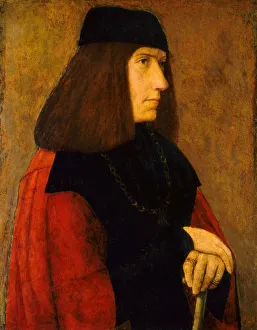 A Knight of the Golden Fleece, c. 1495. Creator: Jean Perreal