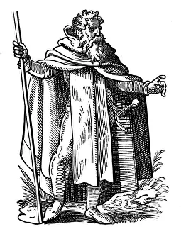 Knight of Malta from the order of St John of Jerusalem, 16th century. Artist: Jost Amman Knight of Malta from the order of St John of Jerusalem, 16th century. Artist: Jost Amman