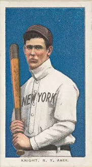 American Tobacco Company Collection: Knight, New York, American League, from the White Border series (T206) for the American
