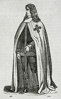 Knight of the Order of Alcantara, 1852. Creator: Unknown