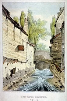 Phillips Gallery: Knights Bridge, Knightsbridge, Westminster, London, c1825