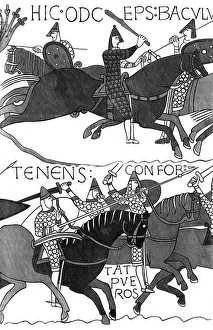 Images Dated 11th January 2008: Knights of Duc Guillaume, c1070 (1849)