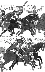 Images Dated 11th January 2008: Knights of Duc Guillaume, c1070 (1849)