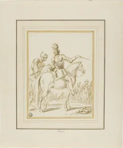 Knights on Horseback, n. d. Creator: Charles Parrocel
