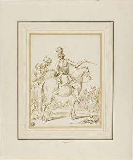 Knights Collection: Knights on Horseback, n.d. Creator: Charles Parrocel