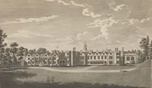 Jacobean Gallery: Knole, near Sevenoke, in the County of Kent, formerly a palace belonging to the Archiep