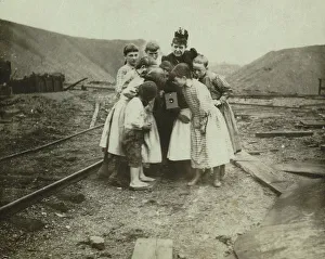 Wasteland Prints: A Kodak creates a sensation, between 1890 and 1900. Creator: Unknown