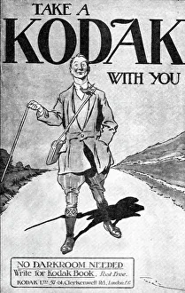 Take a Kodak with you, 1909. Creator: Unknown
