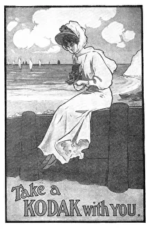 Camera Prints: Take a Kodak with you, 1909. Creator: Unknown