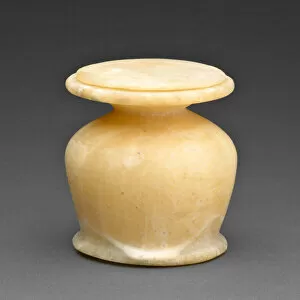 Make Up Gallery: Kohl Jar with Lid, Egypt, Middle Kingdom, Dynasty 12 (about 1985-1773 BCE)