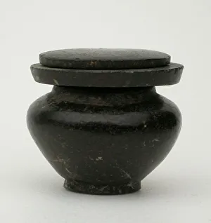 Kohl Jar with Lid, Egypt, Middle Kingdom, Dynasties 12-13 (about 1985-1650 BCE)