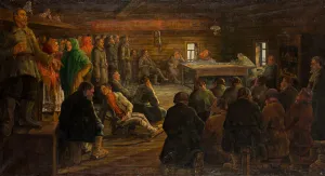 Collectivisation Gallery: The Kolkhoz Meeting, Early 1930s