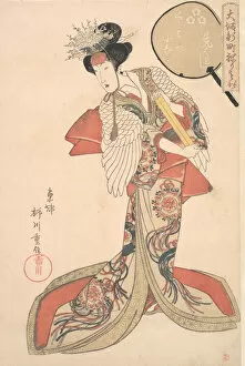 Shigenobu Yanagawa Collection: Konami of Kurahashi-ya, ca. 1825. Creator: Yanagawa Shigenobu