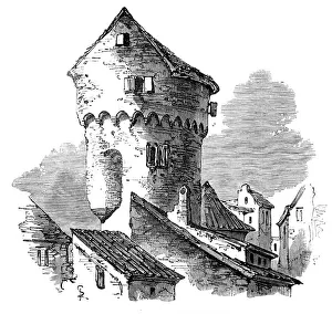 Konigsberg Germany Prints: Königsberg and Dantzic: tower, Königsberg, 1869. Creator: Unknown