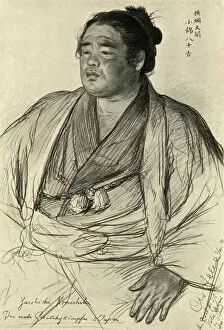 Konishiki Yasokichi, 1898. Creator: Christian Wilhelm Allers