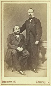 Beards Prints: Konstantin Nikolaevich Leontev and Mikhail Nikiforovich Katkov
