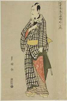 Koraiya: Ichikawa Komazo III, from the series Portraits of Actors on Stage... c. 1794. Creator: Utagawa Toyokuni I. Koraiya: Ichikawa Komazo III, from the series Portraits of Actors on Stage... c. 1794. Creator: Utagawa Toyokuni I