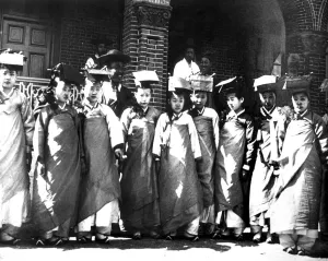 Korean Girls, 1900
