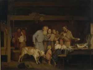 Solicitor Prints: Korobeinik, 1865. Artist: Koshelev, Nikolai Andreyevich (1840-1918)