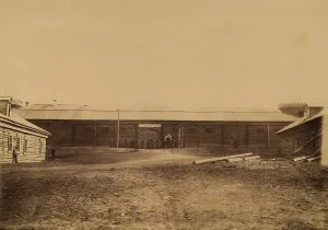 Penal Colony Prints: Korsakov Prison for Exiled Convicts, 1880-1899. Creator: Innokenty Ignatievich Pavlovsky