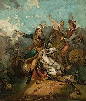 1794 Prints: Kosciuszko at Maciejowice, 1st half of 19th century. Creator: Unknown
