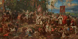 Aftermath Prints: Kosciuszko at Raclawice, 1888. Creator: Jan Matejko