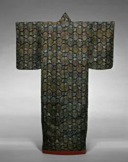 Gold Leaf Collection: Kosode, Japan, late Edo period (1789-1868) / Meiji period (1868-1912), 19th century