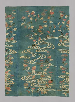 Kosode (Robe), Japan, Edo period (1615-1868), 1701/25. Creator: Unknown Kosode (Robe), Japan, Edo period (1615-1868), 1701/25. Creator: Unknown