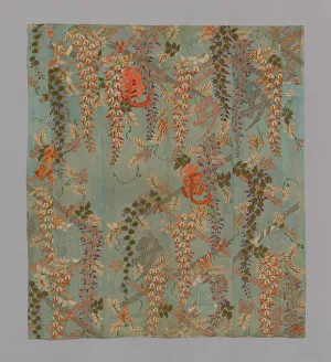 Recycling Prints: Kosode Made into a Tobari or Fukusa Composed of Six Panels, Japan, mid-Edo period