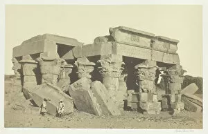 Frith Francis Gallery: Koum Ombo, Upper Egypt, 1857. Creator: Francis Frith