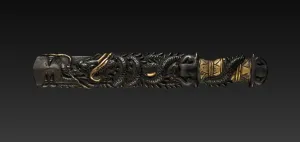 Kozuka Handle, 1800s. Creator: Unknown
