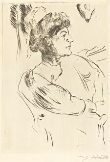 Nurse Gallery: Krankenschwester (Nurse), 1914. Creator: Lovis Corinth