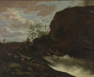 1690s Prints: Krapfoss near Moss, 1699. Creator: Jacob Koninck the Younger