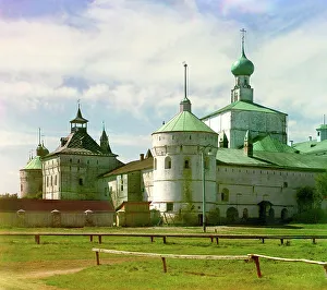 Onion Dome Prints: Kremlin from the northeast, Rostov Velikii