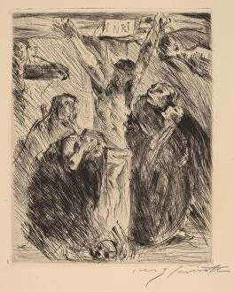 Kreuzigung, nach dem Altarbild in Tölz (Crucifixion