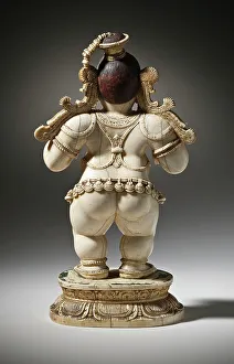 Krishna Prints: Krishna, the Butter Thief, 16th century. Creator: Unknown