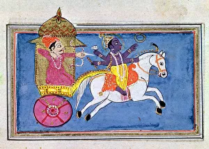 Krishna, Hindu deity, an avatar of Vishnu, 17th century Krishna, Hindu deity, an avatar of Vishnu, 17th century