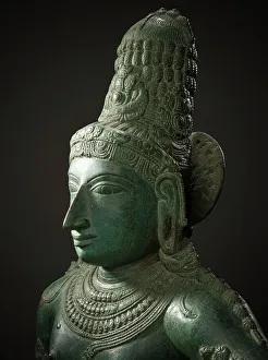 Khrishna Prints: Krishna Rajamannar, Late 12th-13th century. Creator: Unknown