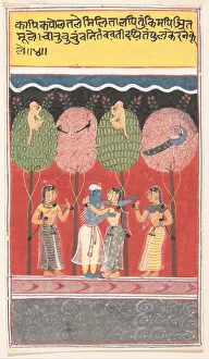 Flirting Prints: Krishna Revels with the Gopis