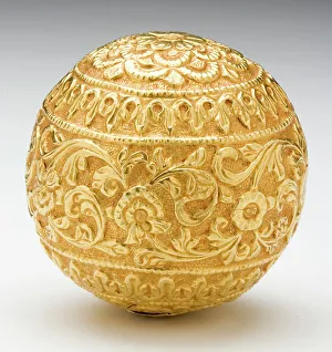 Spherical Prints: Krishna's Ball, between c.1875 and c.1900. Creator: Unknown
