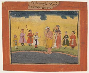 Parents Prints: Krishnas Parents Search for Him, ca. 1615. Creator: Unknown