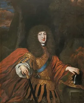 Ovens Jurgen Prints: Kristian Albrekt, 1641-1694, Duke of Holstein-Gottorp. Creator: Jurgen Ovens