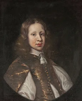 Holstein Gottorp Prints: Kristian Albrekt, 1641-1694, Duke of Holstein-Gottorp. Creator: Jurgen Ovens