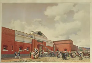Kronstadt Prints: The Kronstadt Sea Fortress (The Saint Petersburg Gates)