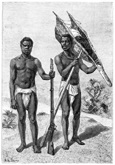 Liberian Prints: Kroomen, 19th century