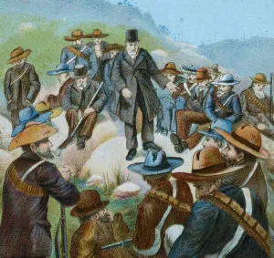 Kruger Appealing to the Burghers at Bloemfontein, 1900 Kruger Appealing to the Burghers at Bloemfontein, 1900