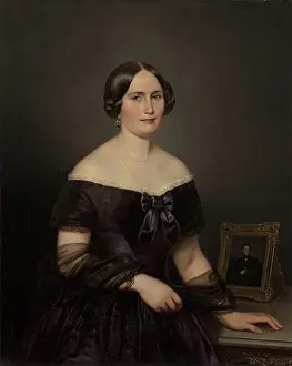 1840s Prints: Ksenia Cavos, 1849. Creator: Cosroe Dusi
