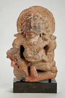 God Of War Prints: Kubera, the God of Riches, 5th century. Creator: Unknown