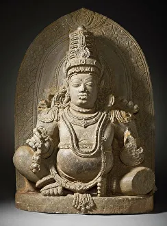 God Of War Prints: Kubera, the God of Riches, c.1050. Creator: Unknown